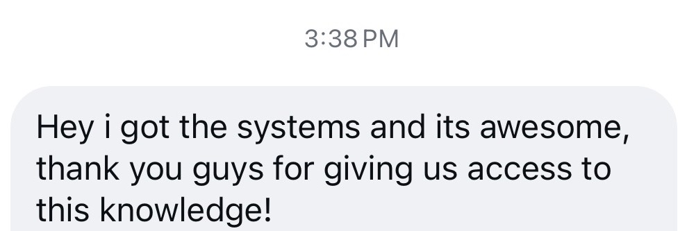 Got the systems and it's awesome